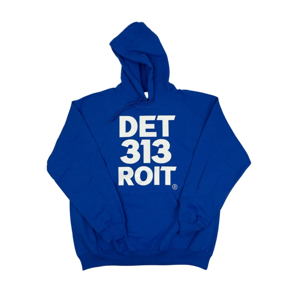 Royal Blue Det313roit Hoodie